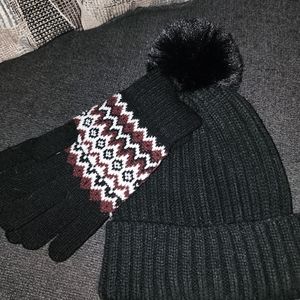 Maurices Hat/glove set